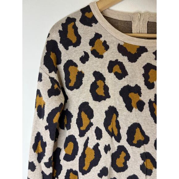 H&M Knit Leopard Print Sweater - Picture 6 of 16